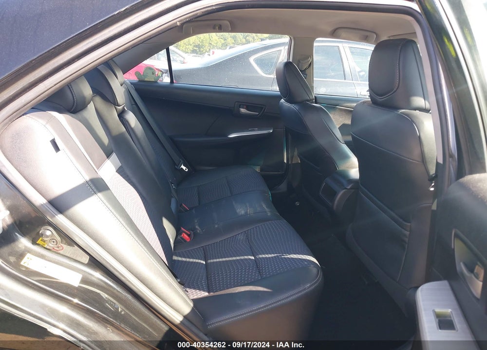 2012 TOYOTA CAMRY SE VIN: 4T1BF1FK5CU606554