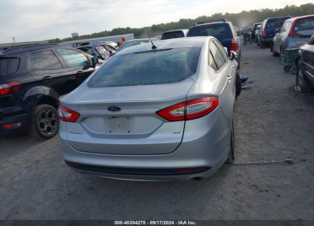 2016 FORD FUSION SE VIN: 3FA6P0H73GR379714