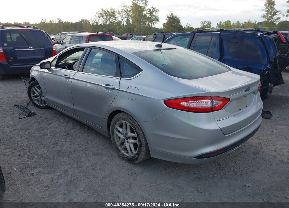 2016 FORD FUSION SE VIN: 3FA6P0H73GR379714