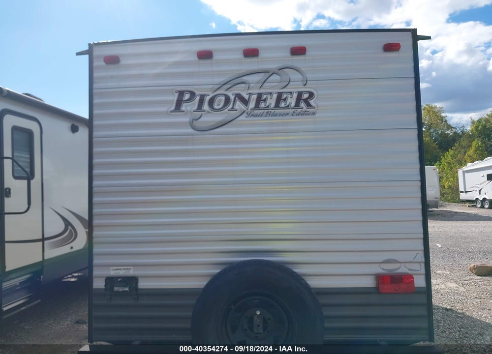 2018 PIONEER TRAVEL TRLR VIN: 5SFPB2214JE361050