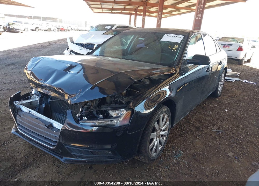 2014 AUDI A4 2.0T PREMIUM VIN: WAUAFAFL0EA113147