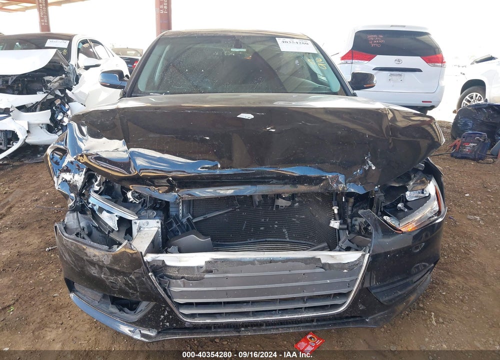 2014 AUDI A4 2.0T PREMIUM VIN: WAUAFAFL0EA113147
