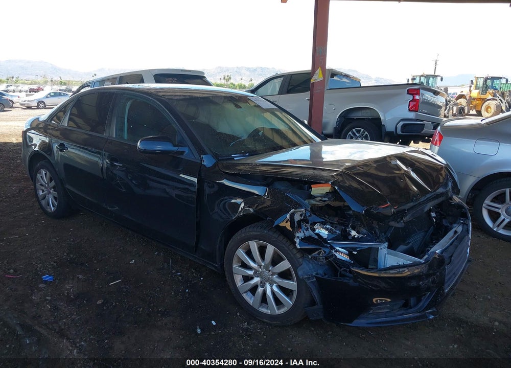 2014 AUDI A4 2.0T PREMIUM VIN: WAUAFAFL0EA113147