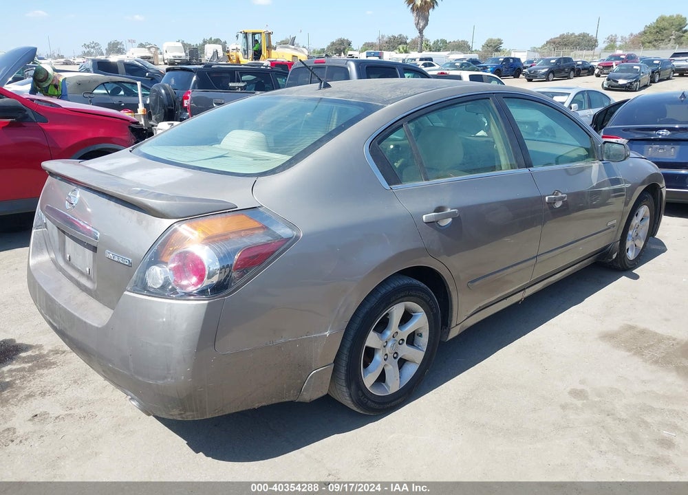 2007 NISSAN ALTIMA HYBRID VIN: 1N4CL21E97C168115