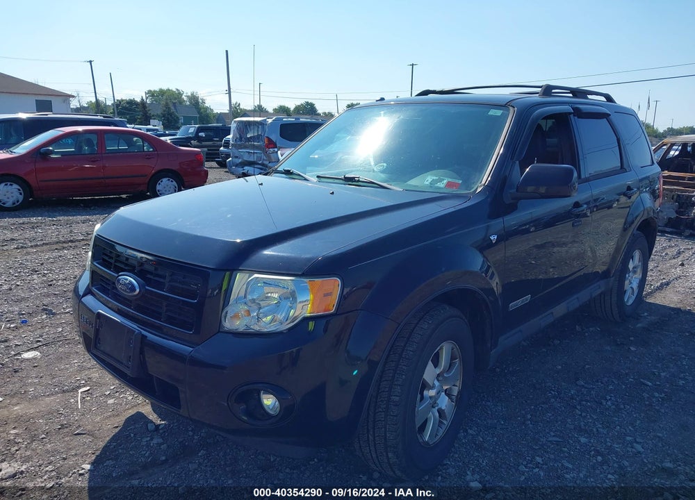 2008 FORD ESCAPE LIMITED VIN: 1FMCU94158KD76326