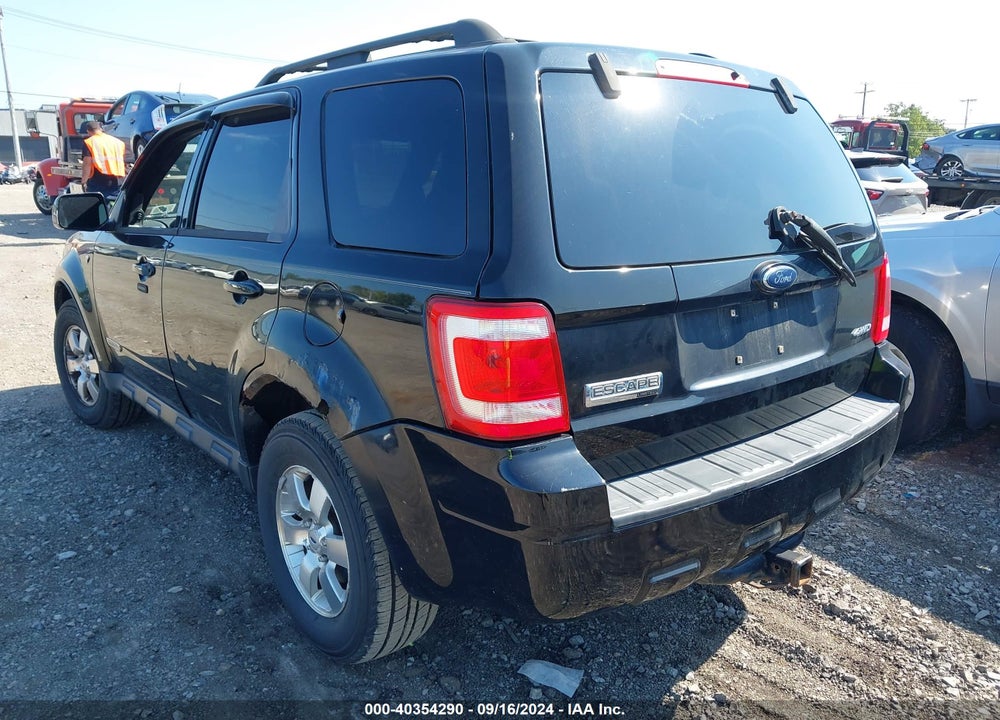 2008 FORD ESCAPE LIMITED VIN: 1FMCU94158KD76326
