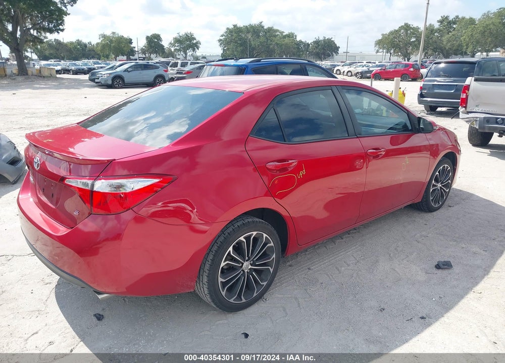 2014 TOYOTA COROLLA S PLUS VIN: 2T1BURHE2EC203650