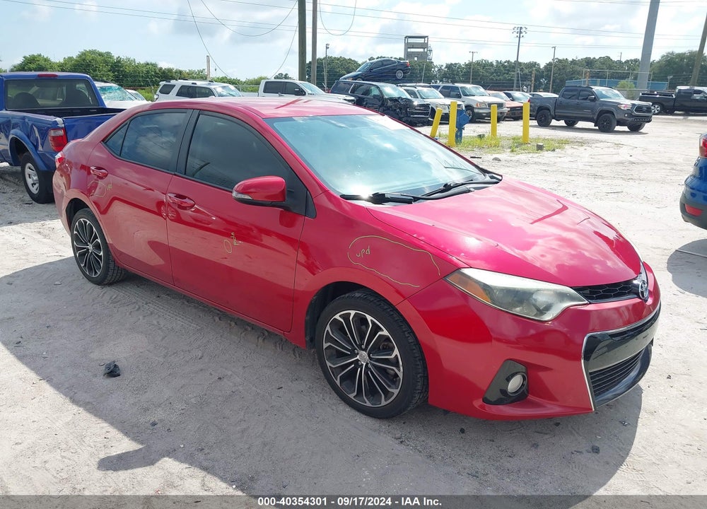 2014 TOYOTA COROLLA S PLUS VIN: 2T1BURHE2EC203650