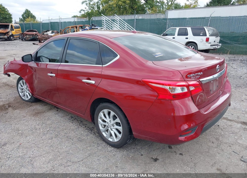 2019 NISSAN SENTRA SV VIN: 3N1AB7AP6KY270378