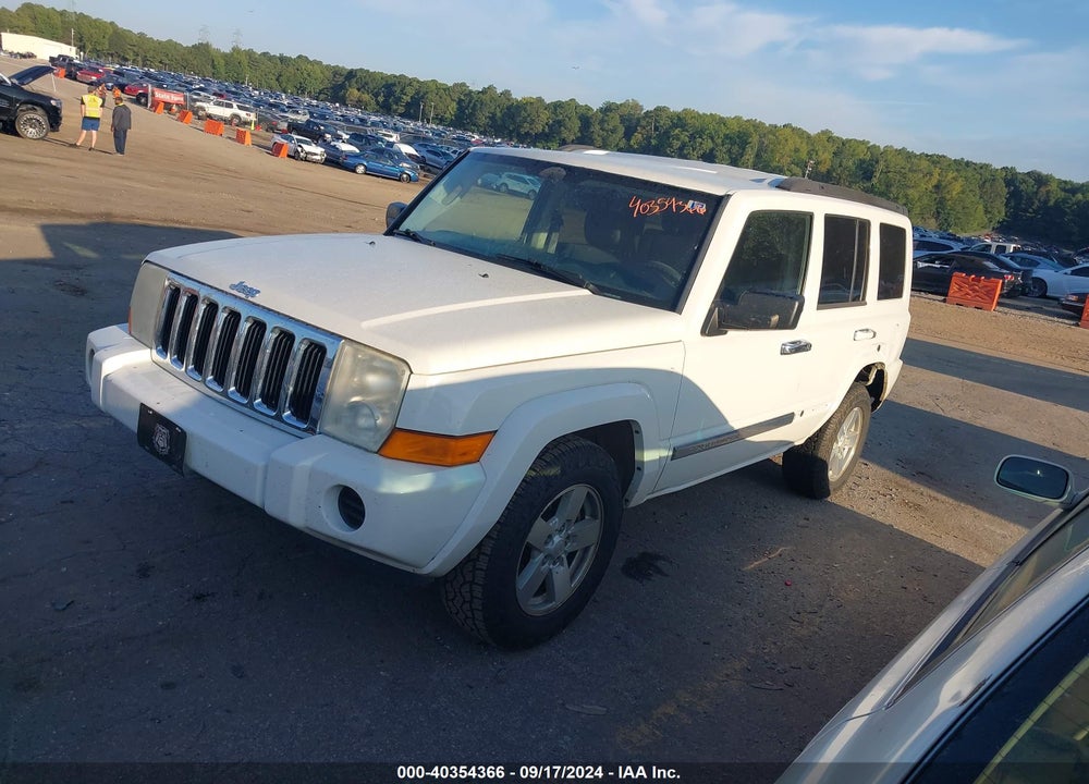 2008 JEEP COMMANDER SPORT VIN: 1J8HH48K18C221828