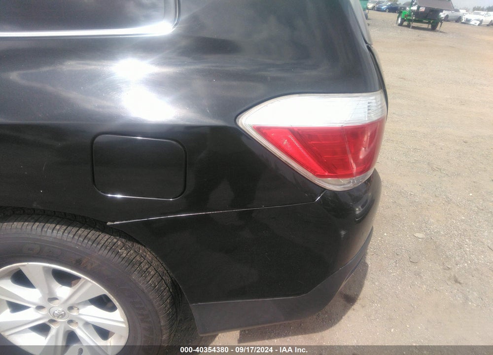 2013 TOYOTA HIGHLANDER SE V6 VIN: 5TDBK3EH4DS231487
