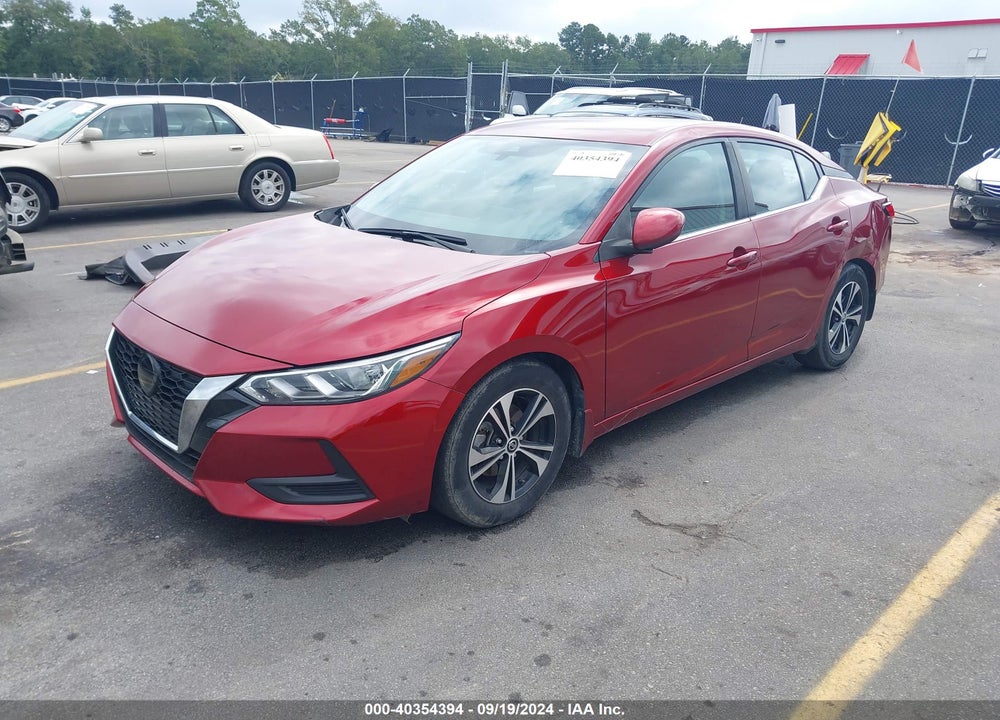 2021 NISSAN SENTRA SV XTRONIC CVT VIN: 3N1AB8CV3MY283061
