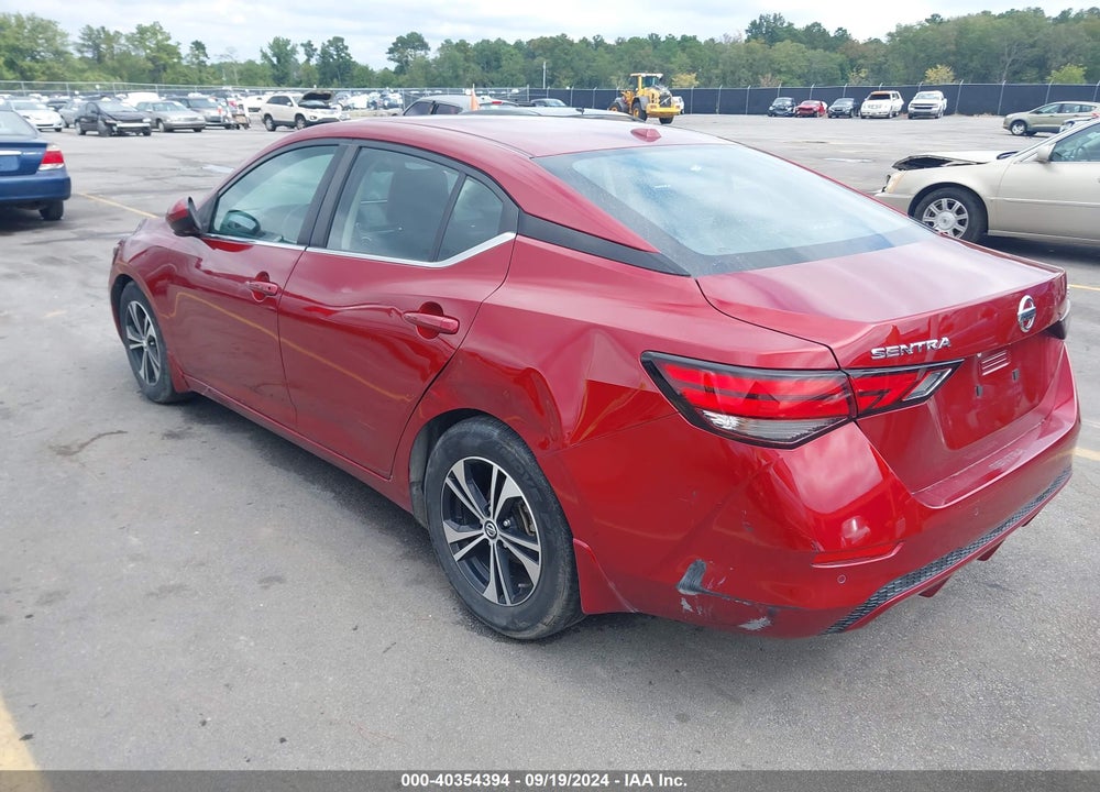 2021 NISSAN SENTRA SV XTRONIC CVT VIN: 3N1AB8CV3MY283061