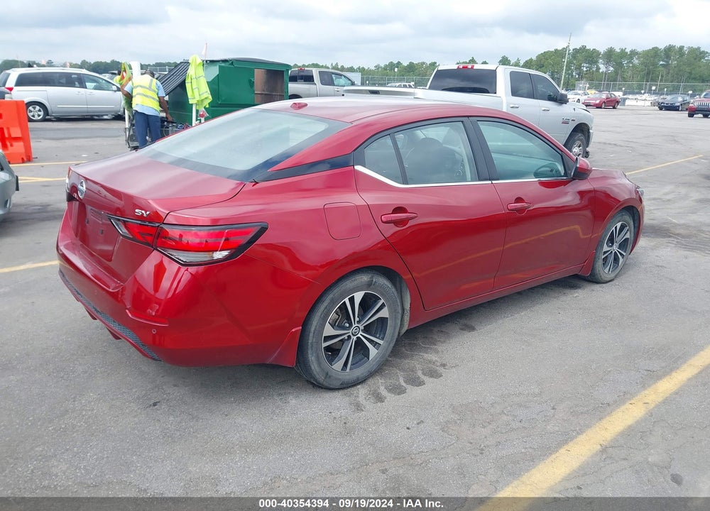 2021 NISSAN SENTRA SV XTRONIC CVT VIN: 3N1AB8CV3MY283061