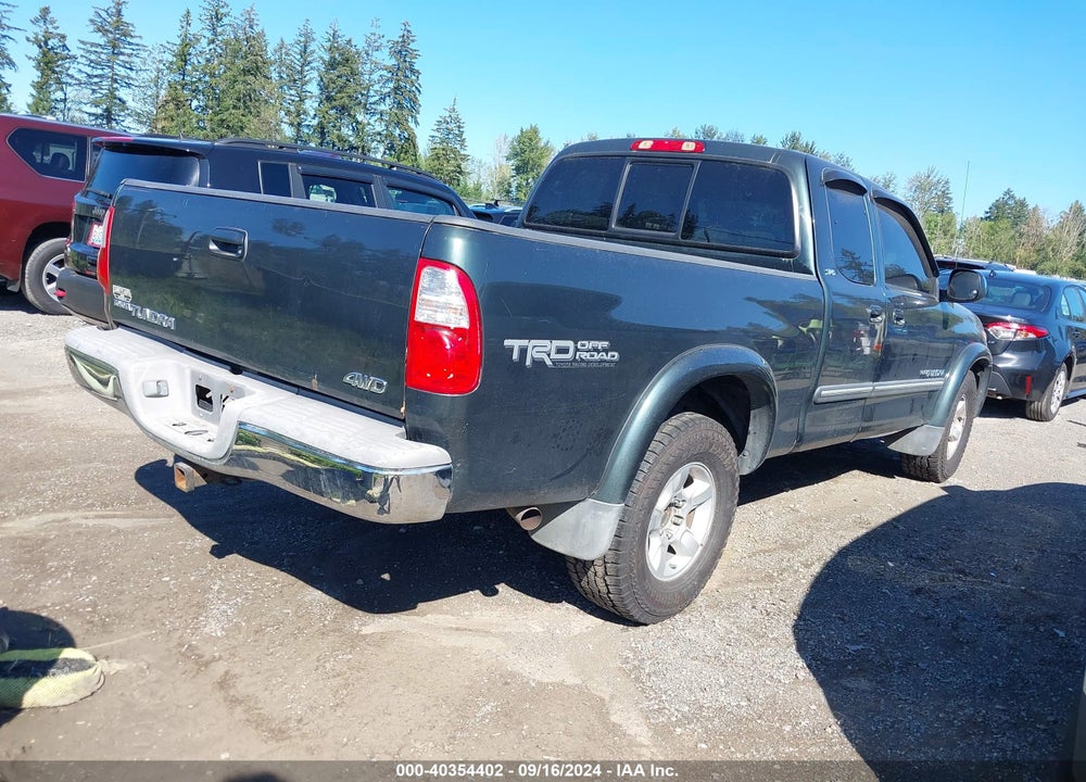2006 TOYOTA TUNDRA SR5 V8 VIN: 5TBBT44166S477282