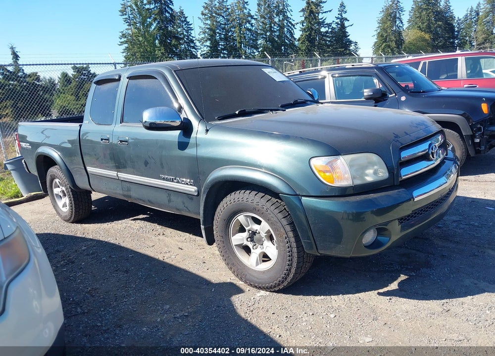 2006 TOYOTA TUNDRA SR5 V8 VIN: 5TBBT44166S477282