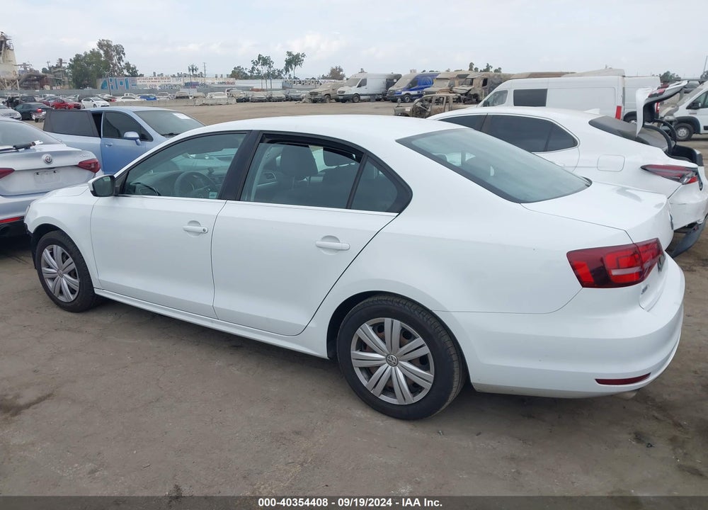 2017 VOLKSWAGEN JETTA 1.4T S VIN: 3VW2B7AJ3HM379813