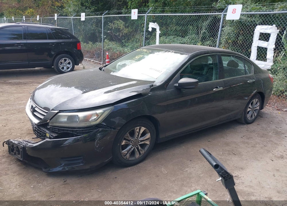 2014 HONDA ACCORD LX VIN: 1HGCR2F31EA288307