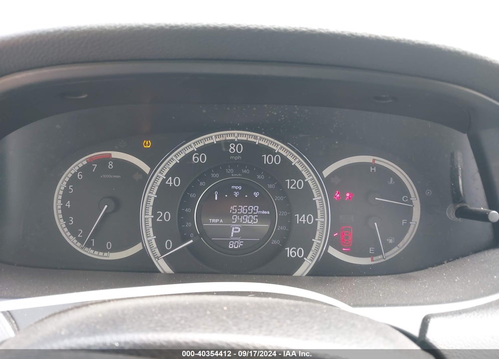 2014 HONDA ACCORD LX VIN: 1HGCR2F31EA288307
