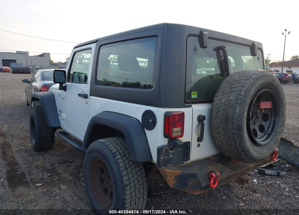 2017 JEEP WRANGLER SPORT 4X4 VIN: 1C4AJWAG8HL644386