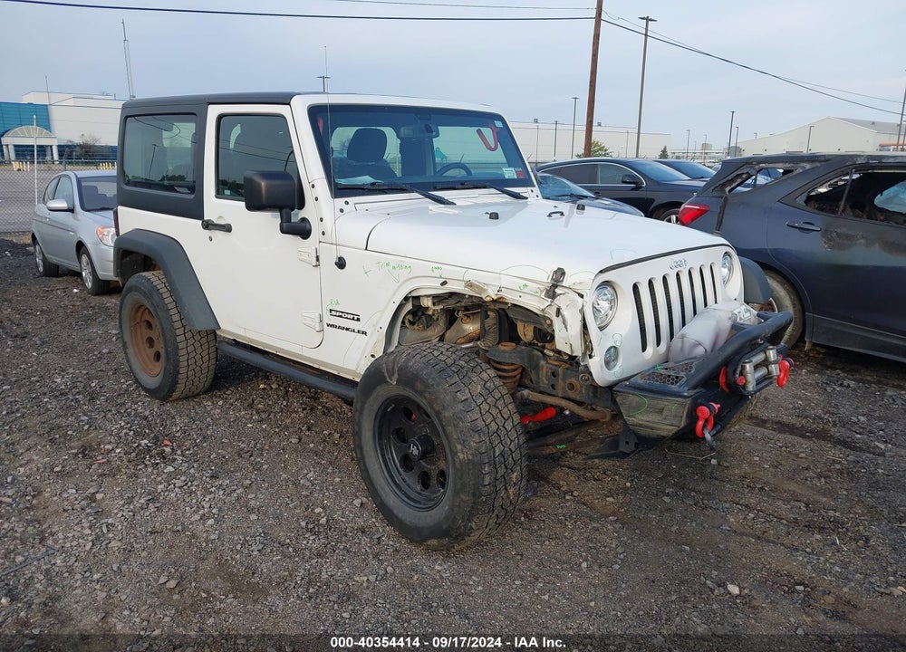 2017 JEEP WRANGLER SPORT 4X4 VIN: 1C4AJWAG8HL644386