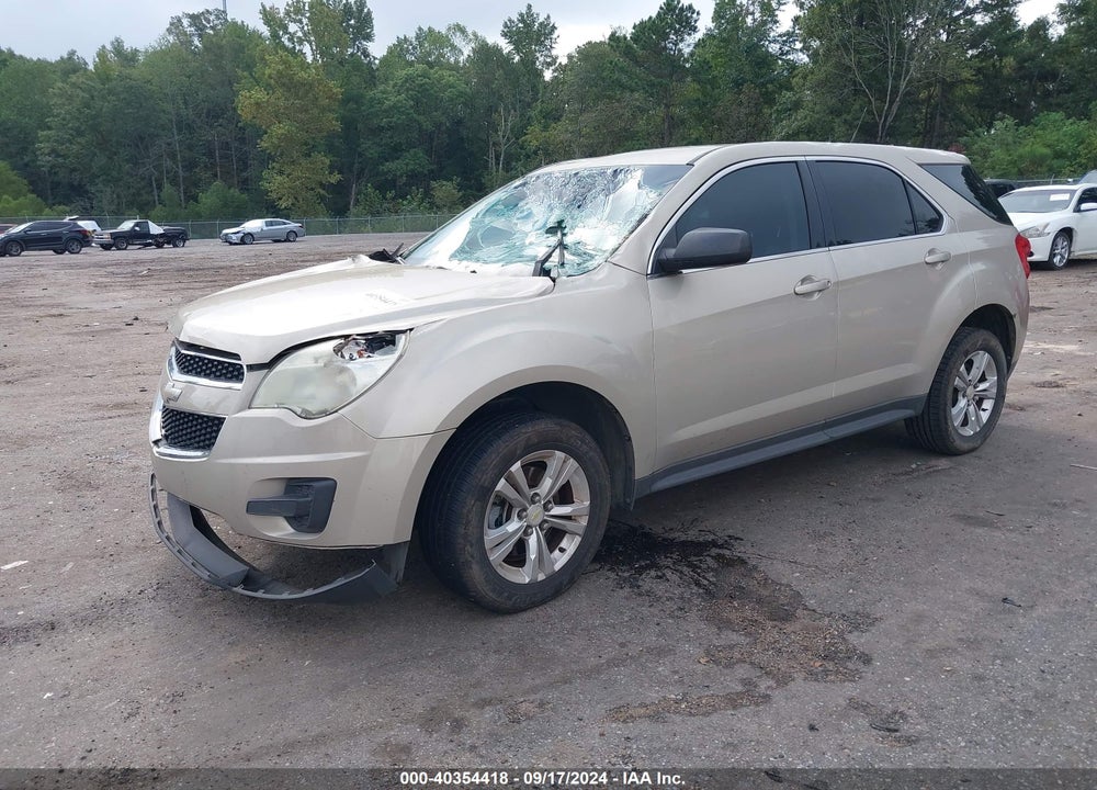 2011 CHEVROLET EQUINOX LS VIN: 2GNALBEC8B1249915