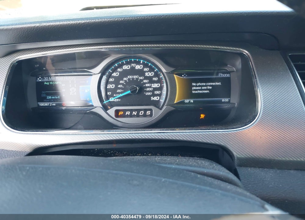 2014 FORD TAURUS SHO VIN: 1FAHP2KT0EG152947