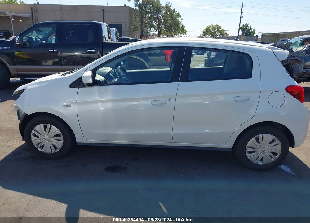 2018 MITSUBISHI MIRAGE ES VIN: ML32A3HJ4JH006846