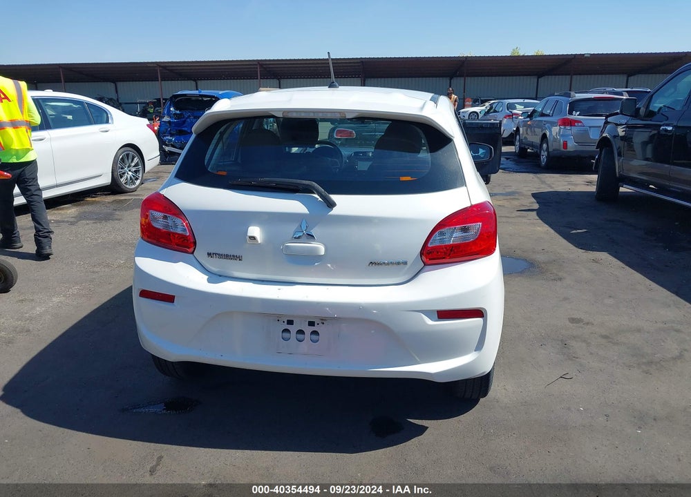 2018 MITSUBISHI MIRAGE ES VIN: ML32A3HJ4JH006846