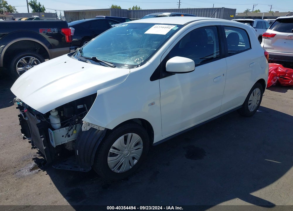2018 MITSUBISHI MIRAGE ES VIN: ML32A3HJ4JH006846
