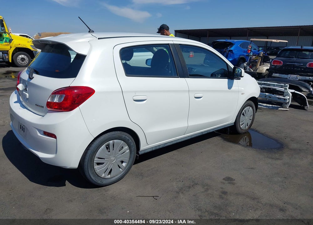 2018 MITSUBISHI MIRAGE ES VIN: ML32A3HJ4JH006846