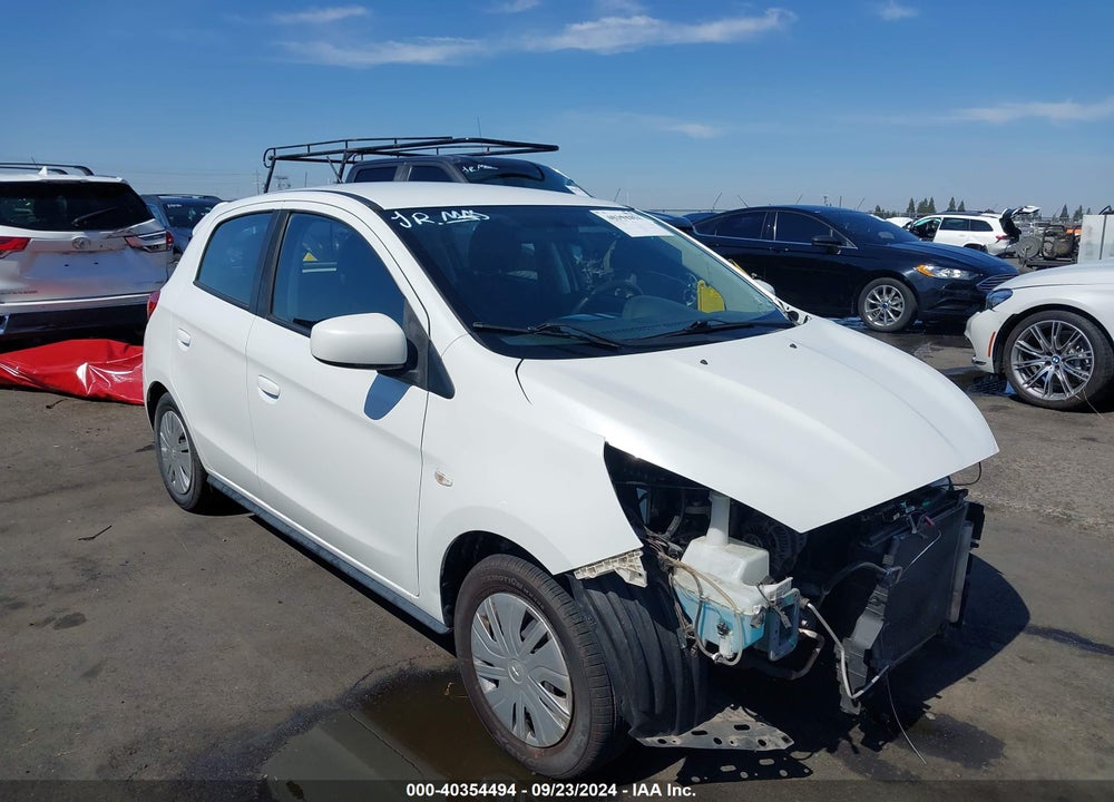 2018 MITSUBISHI MIRAGE ES VIN: ML32A3HJ4JH006846