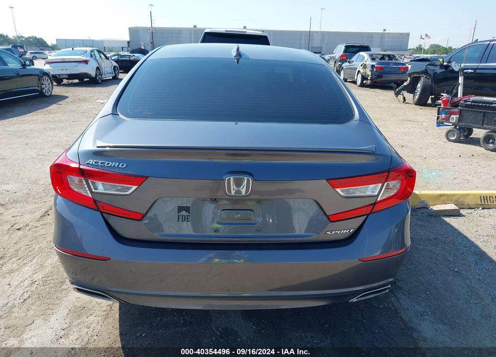 2018 HONDA ACCORD SPORT VIN: 1HGCV1F31JA243366