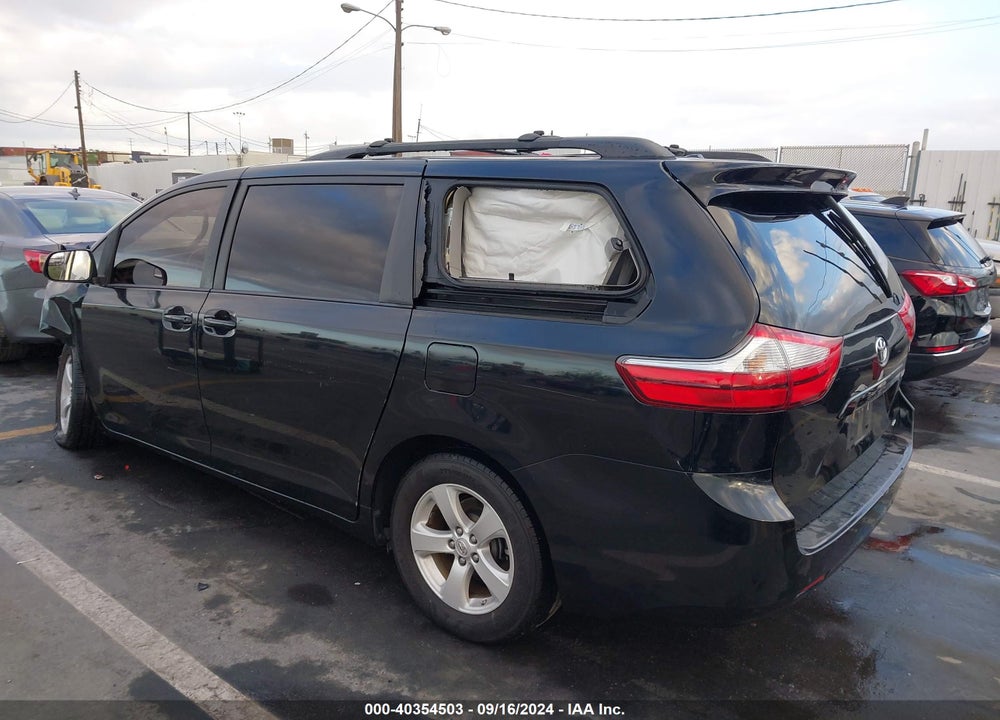 2015 TOYOTA SIENNA LE 8 PASSENGER VIN: 5TDKK3DC6FS584435