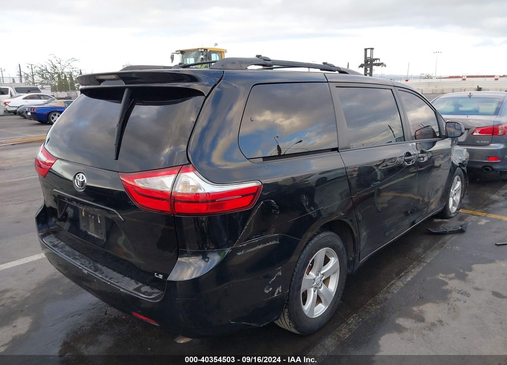 2015 TOYOTA SIENNA LE 8 PASSENGER VIN: 5TDKK3DC6FS584435