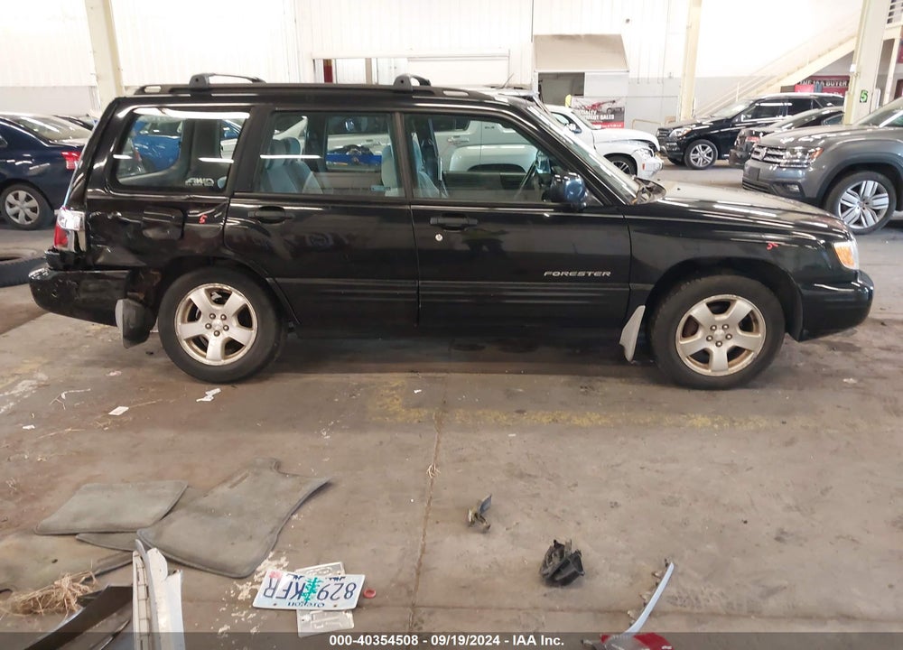 2001 SUBARU FORESTER S VIN: JF1SF65631H741971