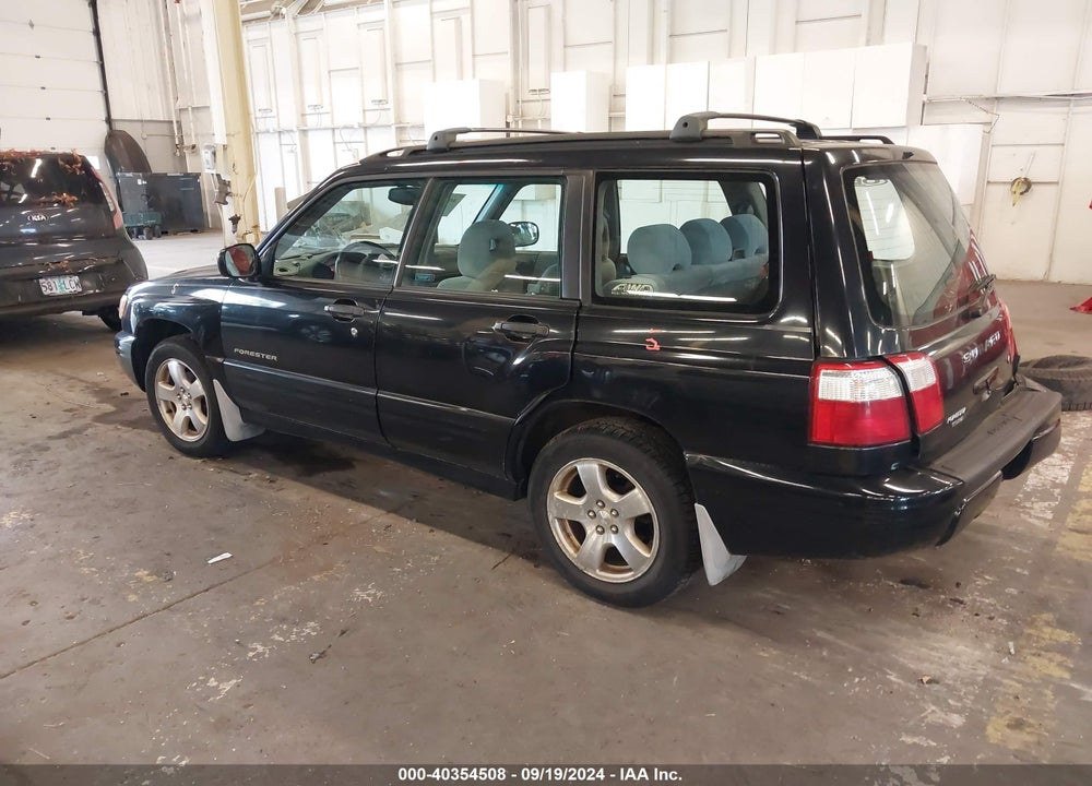2001 SUBARU FORESTER S VIN: JF1SF65631H741971