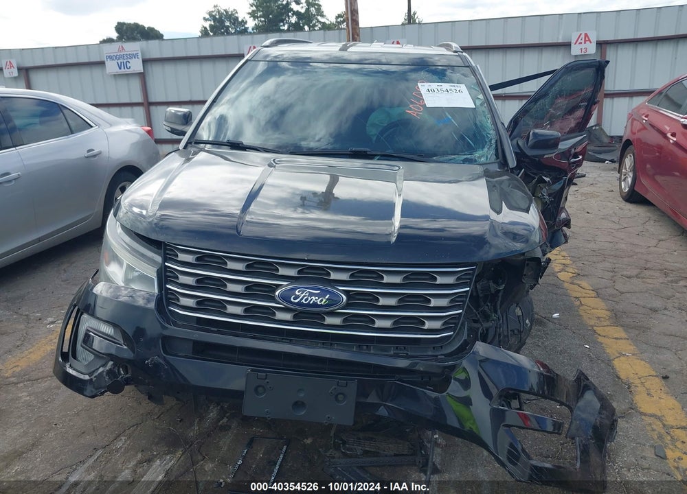 2017 FORD EXPLORER XLT VIN: 1FM5K8D84HGA06008