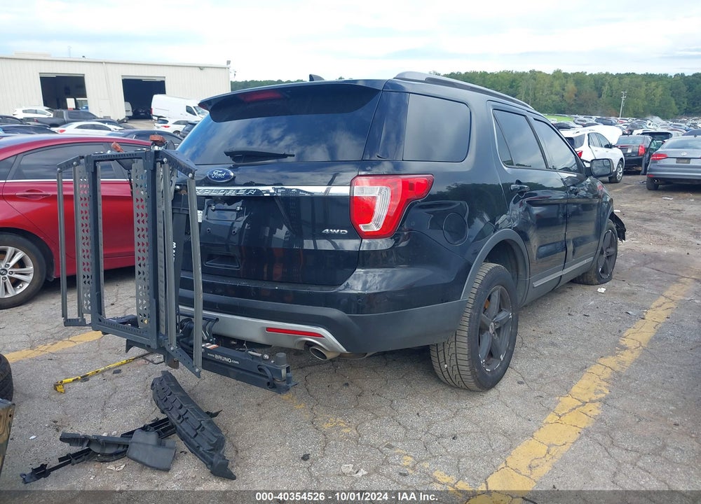 2017 FORD EXPLORER XLT VIN: 1FM5K8D84HGA06008