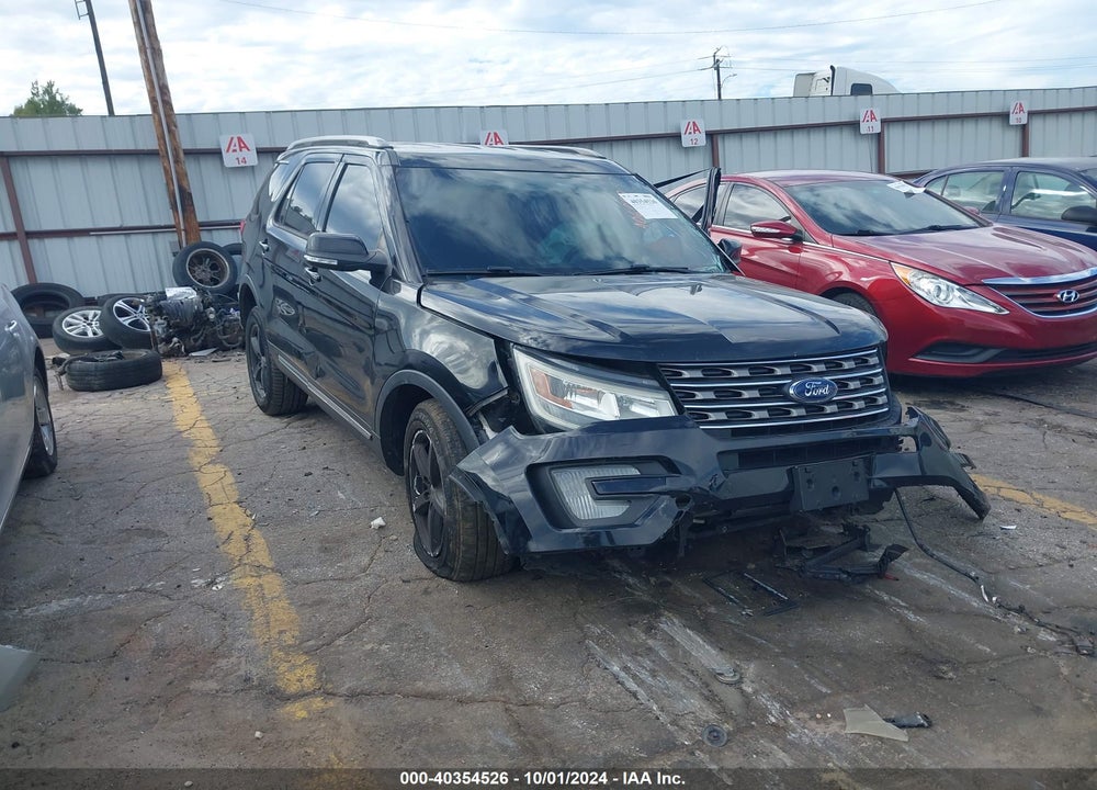 2017 FORD EXPLORER XLT VIN: 1FM5K8D84HGA06008