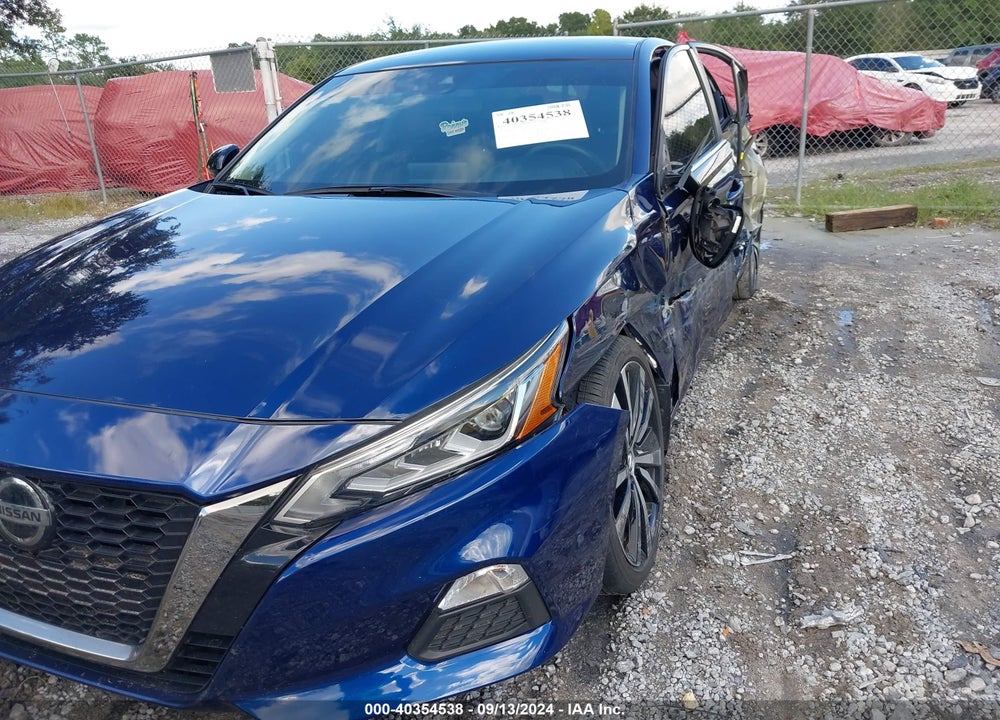 2022 NISSAN ALTIMA SR FWD VIN: 1N4BL4CV5NN369001