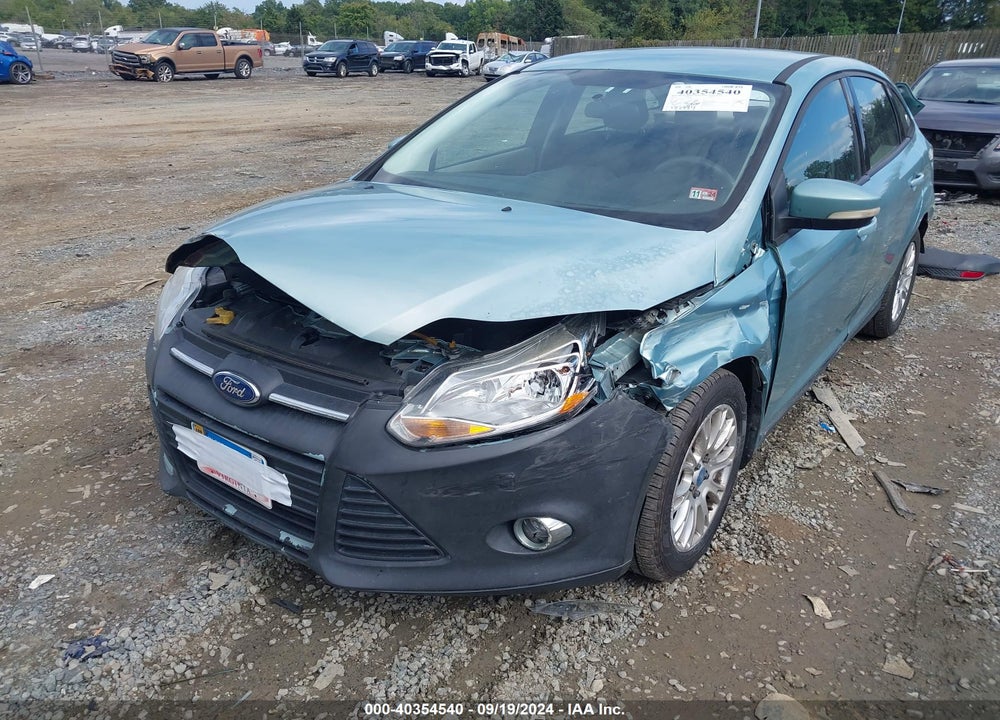 2012 FORD FOCUS SE VIN: 1FAHP3F26CL182224