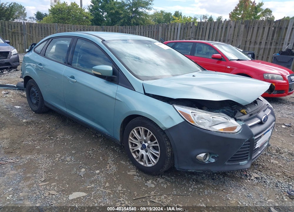 2012 FORD FOCUS SE VIN: 1FAHP3F26CL182224