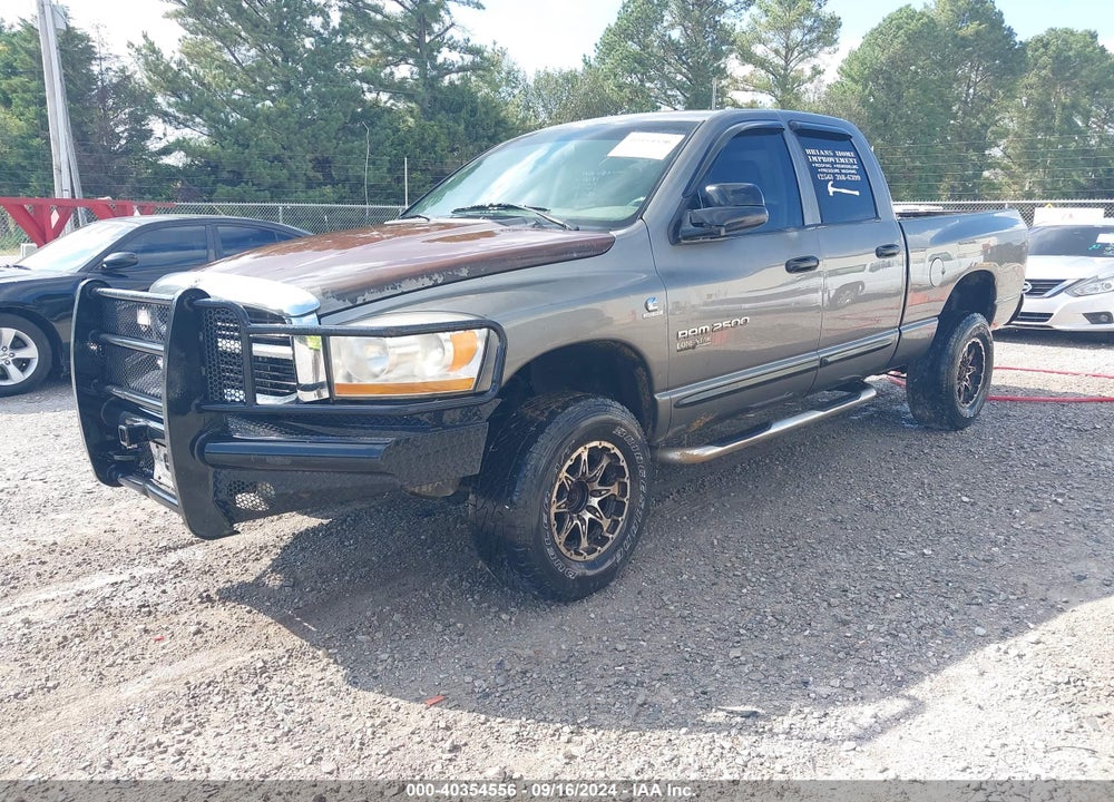 2006 DODGE RAM 2500 SLT/TRX4 OFF ROAD/SPORT/POWER WAGON VIN: 3D7KS28C16G105105