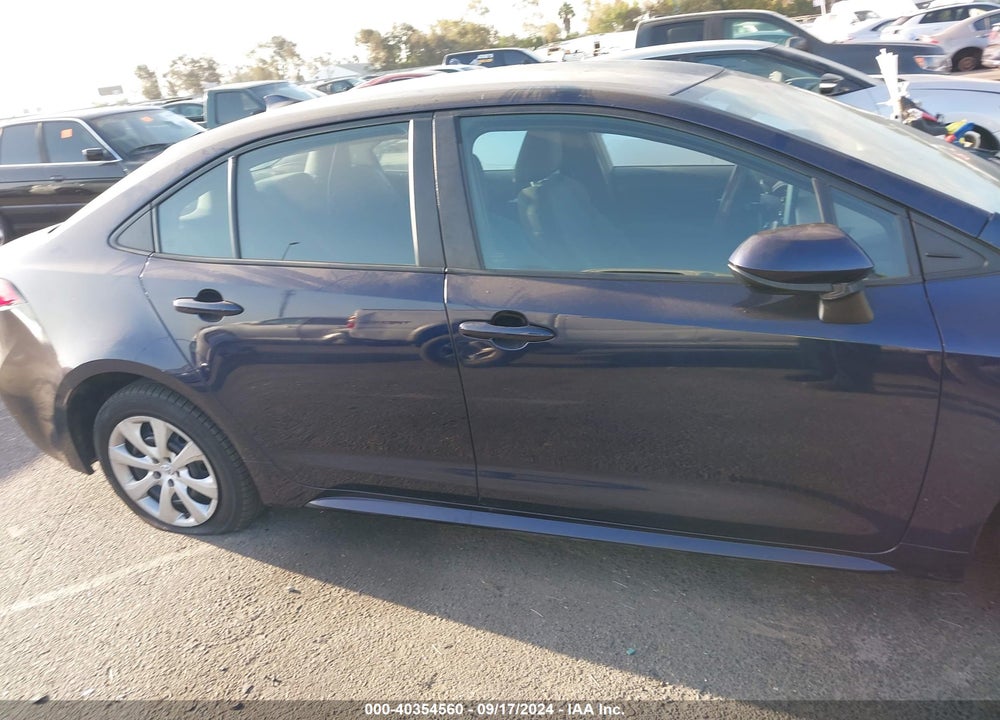 2020 TOYOTA COROLLA LE VIN: 5YFEPRAE0LP045885