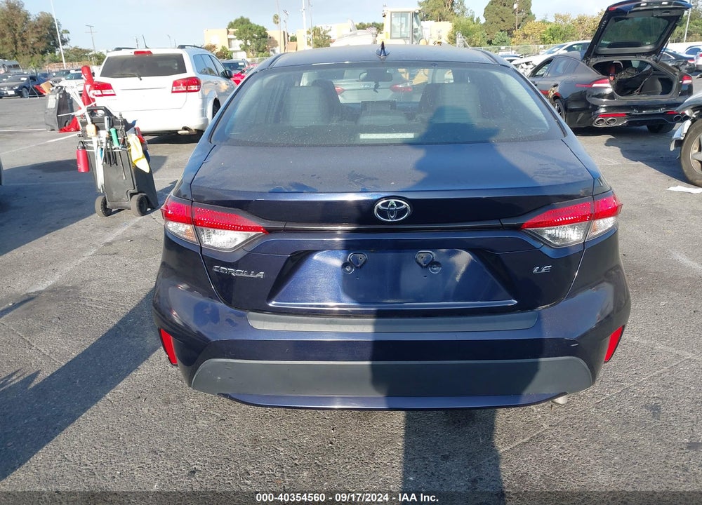 2020 TOYOTA COROLLA LE VIN: 5YFEPRAE0LP045885