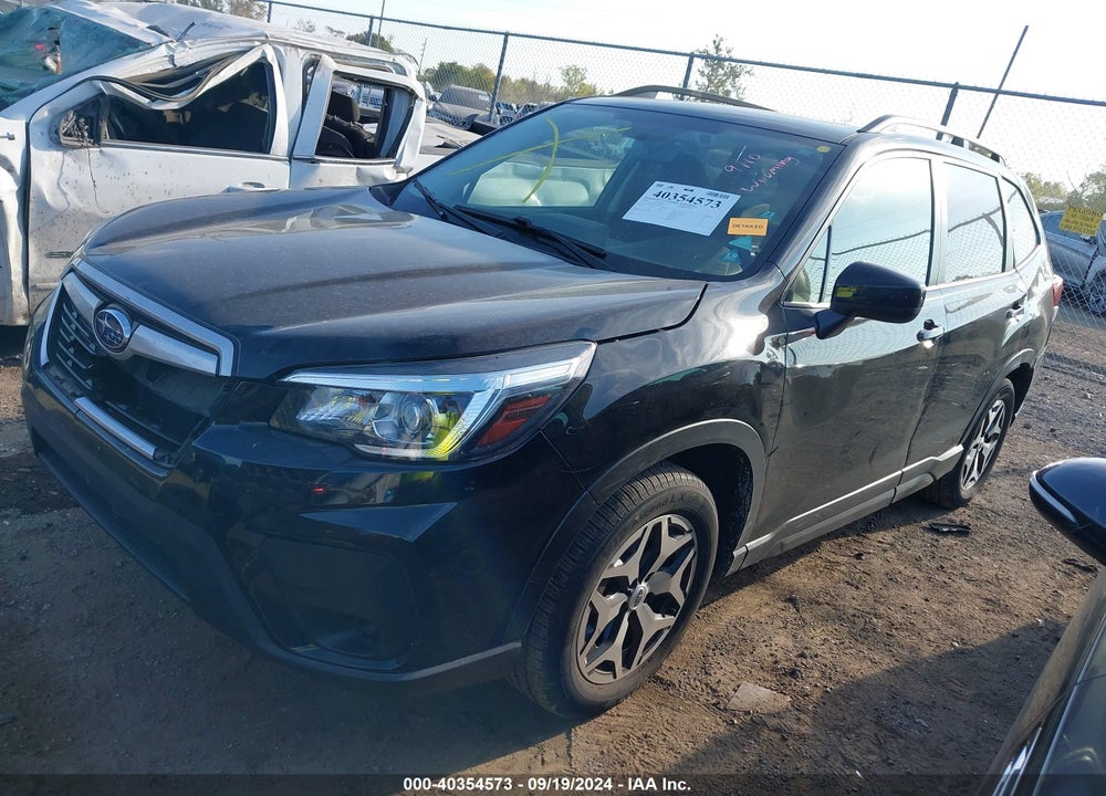 2019 SUBARU FORESTER PREMIUM VIN: JF2SKAGC7KH448332