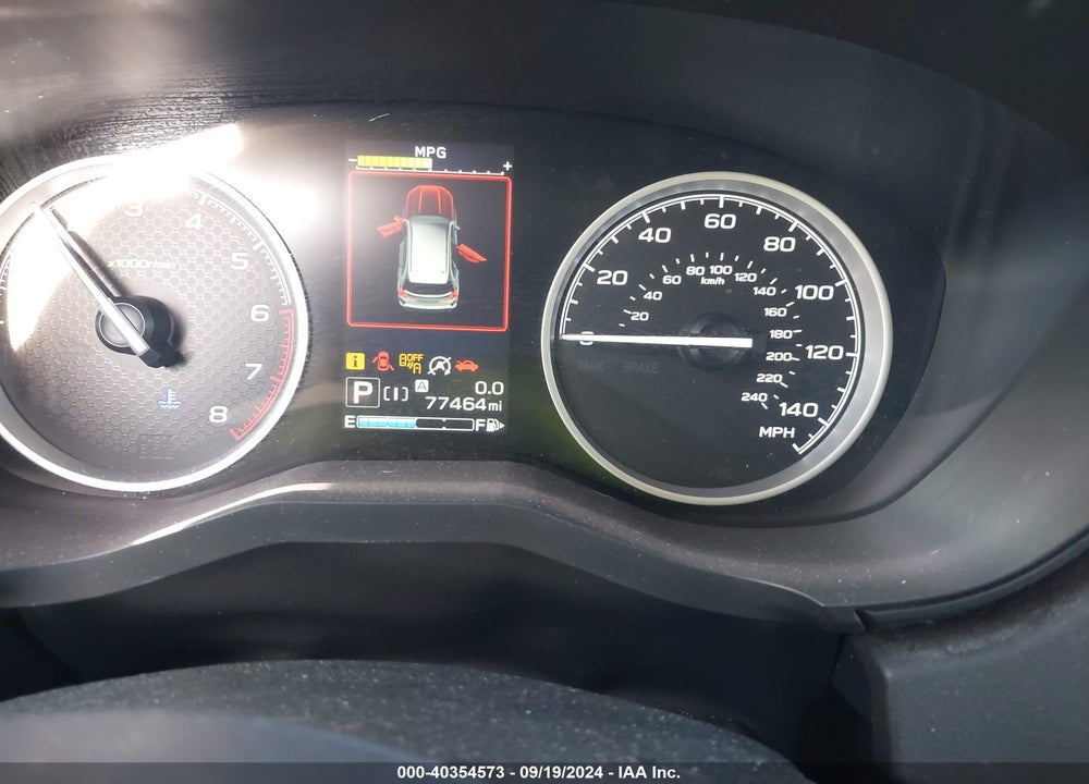 2019 SUBARU FORESTER PREMIUM VIN: JF2SKAGC7KH448332