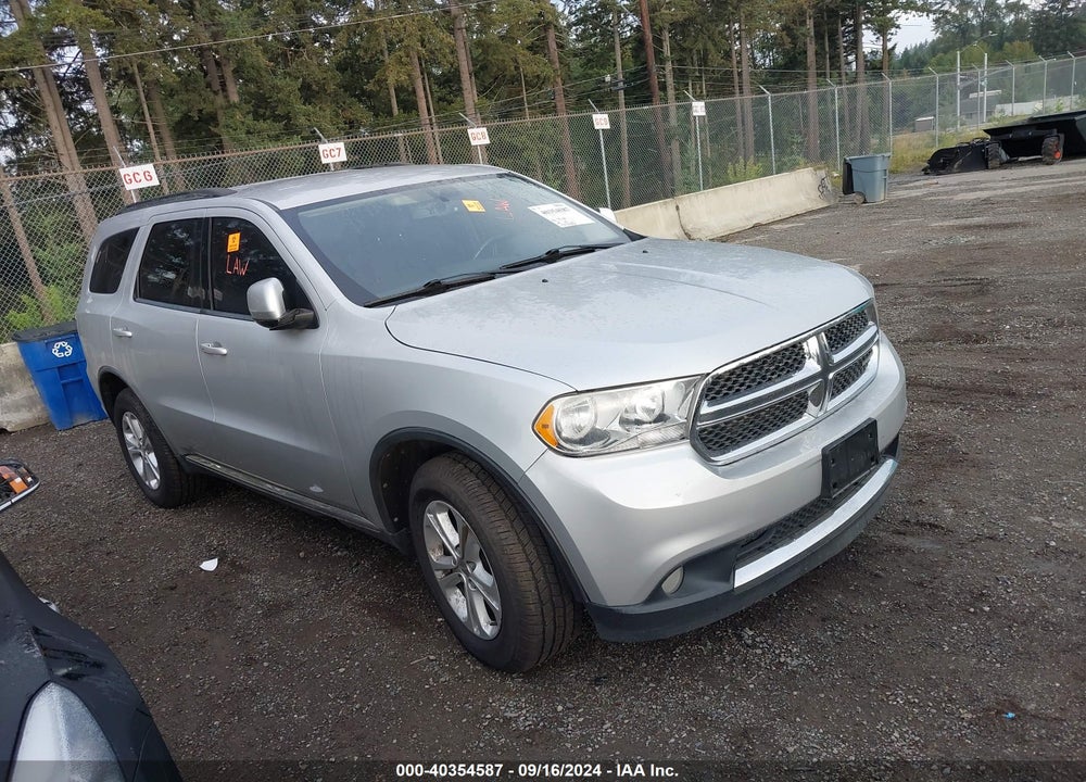 2012 DODGE DURANGO CREW VIN: 1C4RDJDGXCC113983