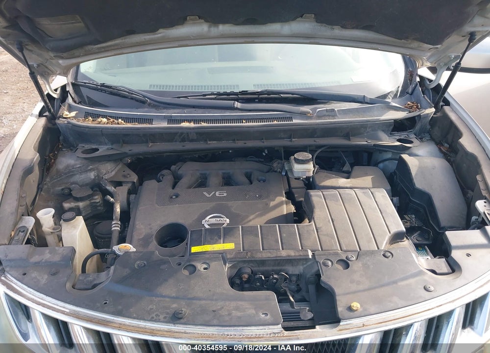 2009 NISSAN MURANO S VIN: JN8AZ18U79W025340